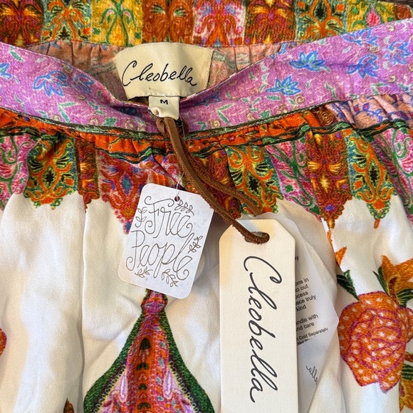 Cleobella Devansh Skirt in Kali Print  Boho Midi Skirt  Size Medium NWT - Picture 6 of 10